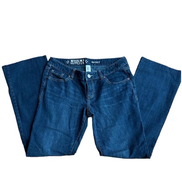 Y2K Mossimo Bootcut Dark Wash Jeans - Picture 1 of 7